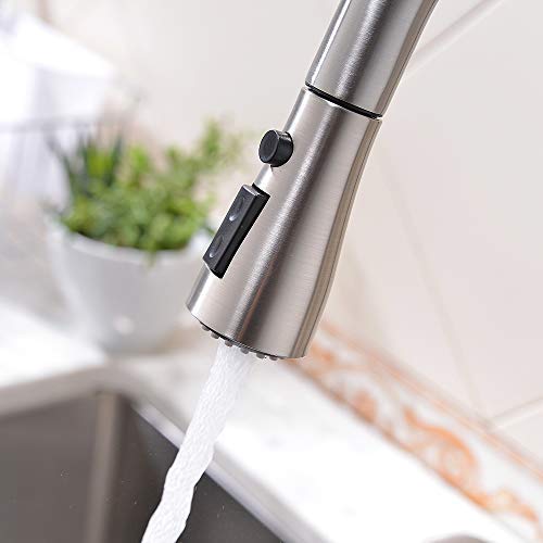 VESLA HOME Kitchen Sink Faucet Pull Down Faucet Spray Sprayer Nozzle Head Replacement Part, Pull Out Hose Sprayer Replacement Part Faucet Head Kitchen Tap Sprayer Spout 